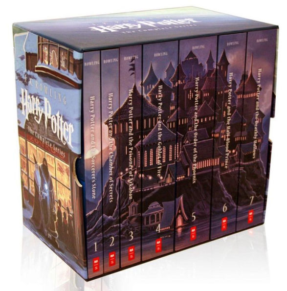 Harry Potter Books 1-7 Special Edition Boxed Set by J.K. Rowling (English)  Paper