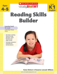 Title: Scholastic Study Smart: Reading Skills Builder (K-1), Author: Rozanne Lanczak Williams