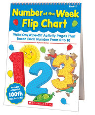 Title: Number of the Week Flip Chart: Write-On/Wipe-Off Activity Pages That Teach Each Number From 0 to 10, Author: Kama Einhorn