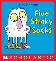 Title: Five Stinky Socks: A Counting Book, Author: Jim Benton