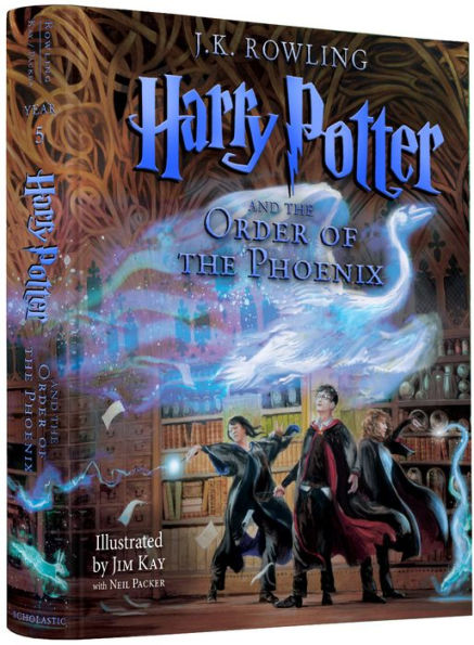 Harry Potter and the Order of the Phoenix: The Illustrated Edition (Harry Potter, Book 5)