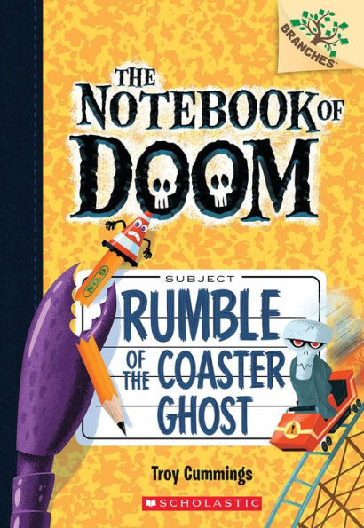 Rumble of the Coaster Ghost (The Notebook of Doom Series #9)