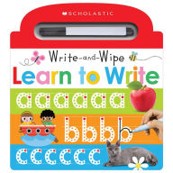 Title: Learn to Write: Scholastic Early Learners (Write and Wipe), Author: Scholastic