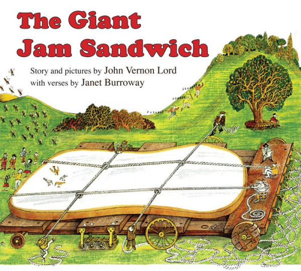 The Giant Jam Sandwich Board Book Board Book