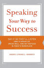 Speaking Your Way To Success