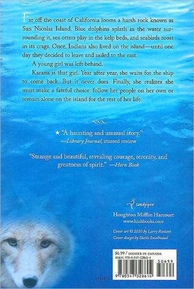 Island of the Blue Dolphins A Newbery Award Winner by Scott O