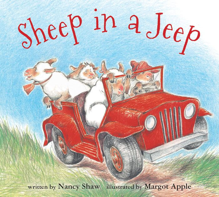 SHEEP IN A JEEP by Nancy E. Shaw, Margot Apple |, Paperback | Barnes ...