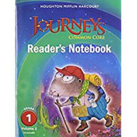 Title: Journeys: Common Core Reader's Notebook Consumable Volume 2 Grade 1 / Edition 1, Author: Houghton Mifflin Harcourt