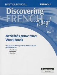 Title: Discovering French Today! Level 1 - Workbook, Author: Houghton Mifflin Harcourt