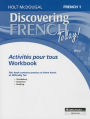 Discovering French Today! Level 1 - Workbook