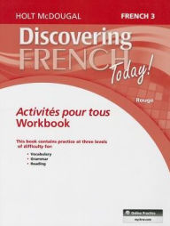 Title: Discovering French Today! Level 3 -Workbook, Author: Houghton Mifflin Harcourt