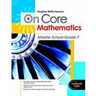 Title: Houghton Mifflin Harcourt On Core Mathematics: Reseller Package Grade 7, Author: Houghton Mifflin Harcourt