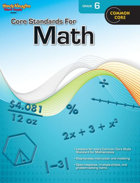 Core Standards for Math: Reproducible Grade 6