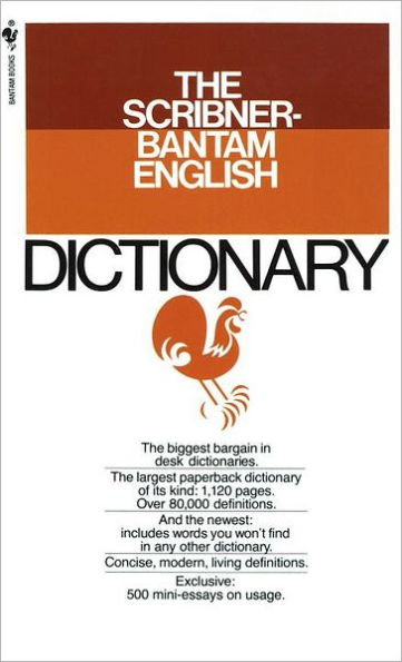 Scribner-Bantam English Dictionary