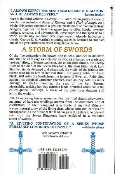 A Storm of Swords (A Song of Ice and Fire #3)