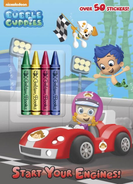 Start Your Engines! (Bubble Guppies) by Golden Books, Paperback ...