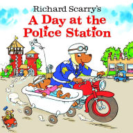 Title: Richard Scarry's A Day at the Police Station, Author: Richard Scarry
