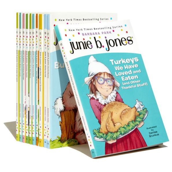 Junie B. Jones Complete First Grade Collection: Books 18-28 with paper dolls in boxed set