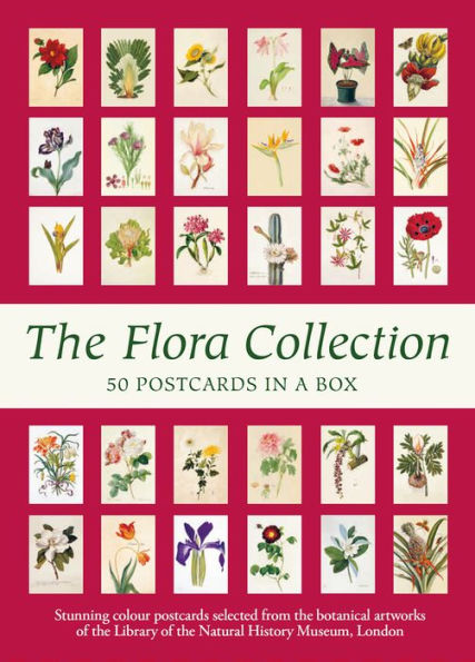 The Flora Collection: Postcards in a Box