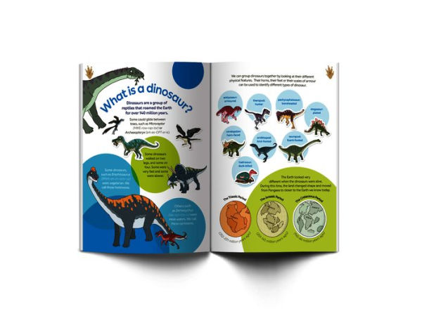 Dinosaur Sticker Book