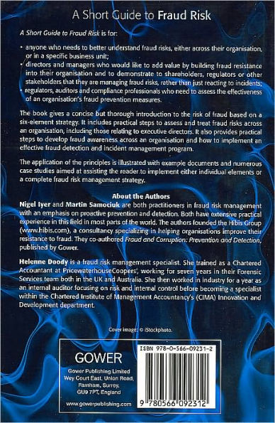 A Short Guide to Fraud Risk: Fraud Resistance and Detection / Edition 2