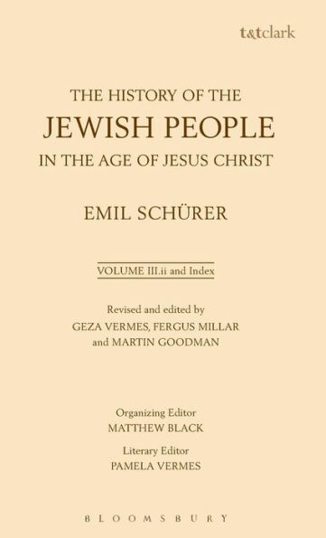 The History of the Jewish People in the Age of Jesus Christ: Volume 3.ii and Index / Edition 2