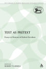 Text as Pretext: Essays in Honour of Robert Davidson