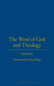 Title: The Word of God and Theology, Author: Karl Barth