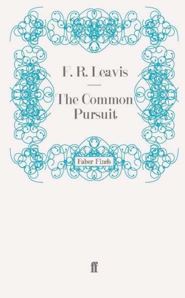 The Common Pursuit