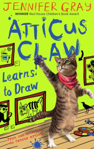 Title: Atticus Claw Learns to Draw (Atticus Claw Series #5), Author: Jennifer Gray