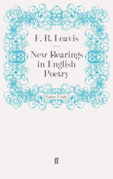 New Bearings in English Poetry