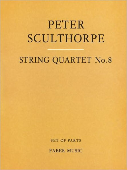 String Quartet No. 8: Parts