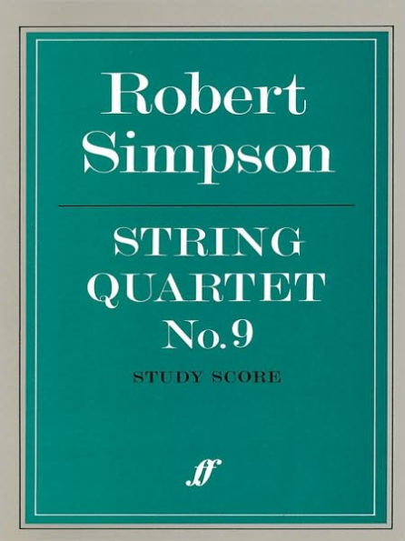 String Quartet No. 9: Study Score