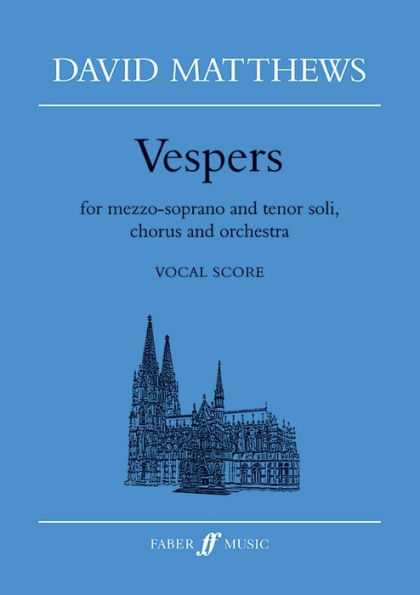 Vespers: Vocal Score