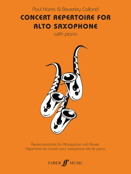 Concert Repertoire for Alto Saxophone