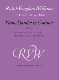 Title: Piano Quintet in C Minor: score & Parts, Author: Ralph Vaughan Williams