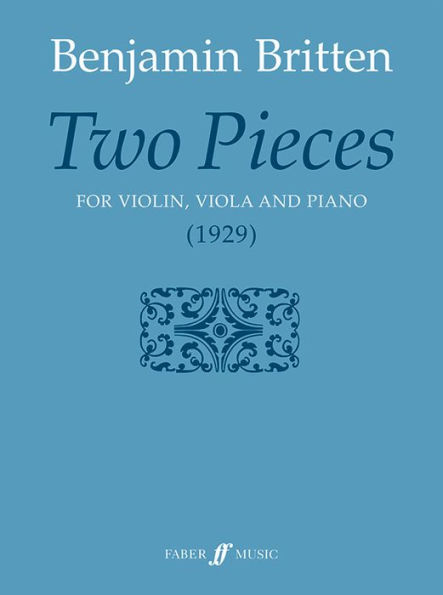 Two Pieces: For Violin, Viola, and Piano, Score & Parts