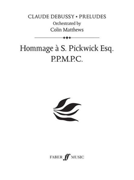 Hommage a S. Pickwick Esq.: Prelude 7, Study Score