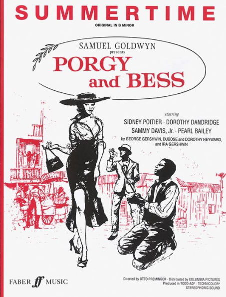 Summertime (from Porgy and Bess): Piano/Vocal, Sheet