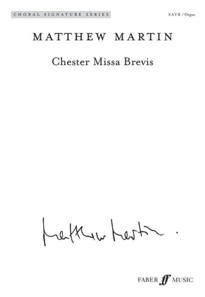 Chester Missa Brevis: SATB, Vocal Score