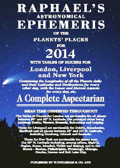 Raphael's Astronomical Ephemeris 2014