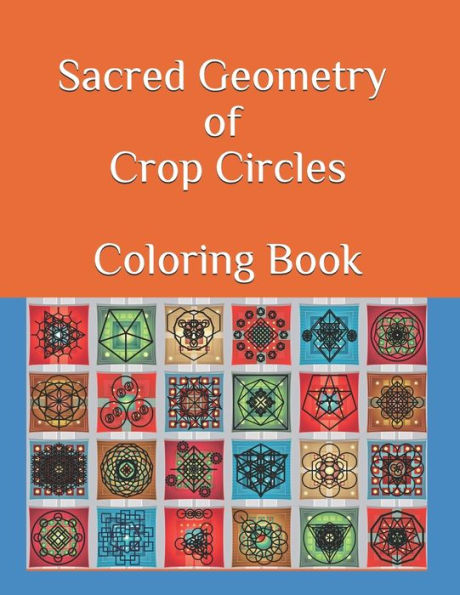 Sacred Geometry of Crop Circles Coloring Book