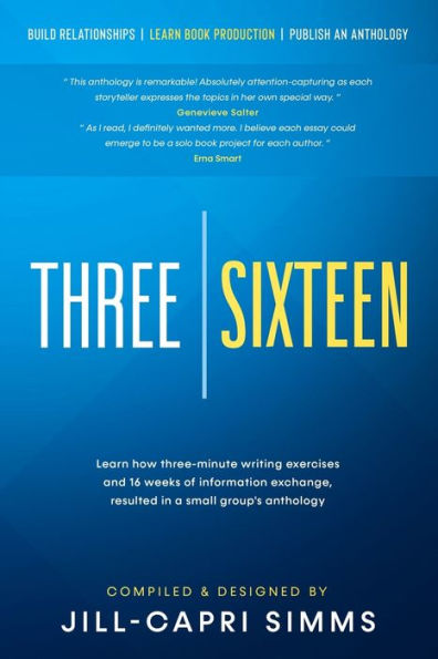 Three Sixteen: Build Relationships, Learn Book Production, Publish an Anthology