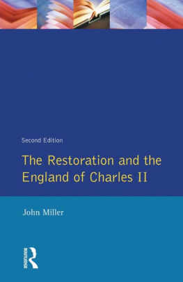 The Restoration And The England Of Charles Ii Edition 2 By John