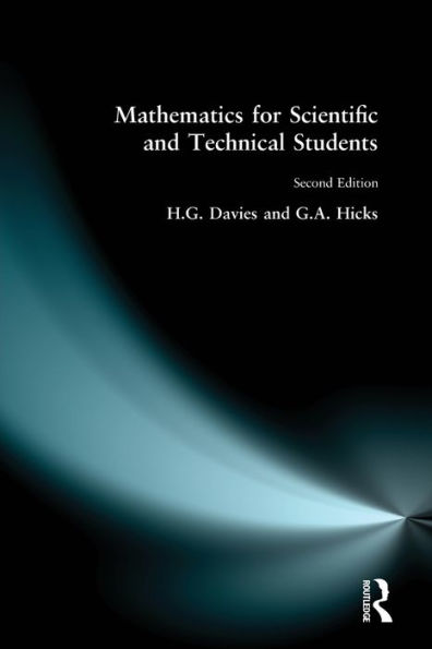 Mathematics for Scientific and Technical Students