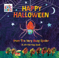 Free audiobook online download Happy Halloween from The Very Busy Spider: A Lift-the-Flap Book by Eric Carle 9780593097106