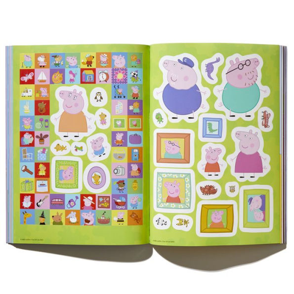 Peppa Pig Super Sticker Book: Over 1000 Stickers & 8 Posters