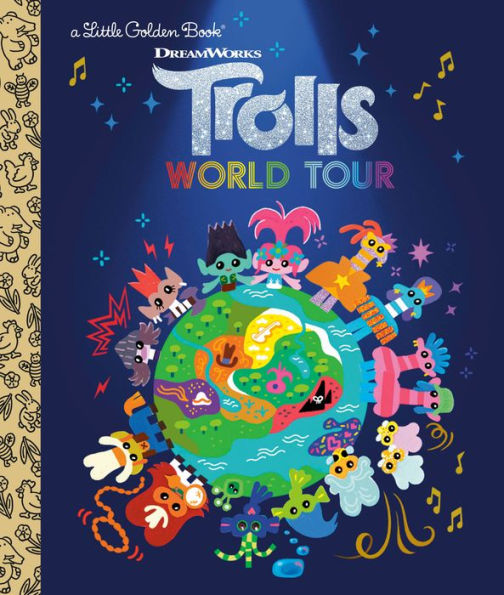 Trolls World Tour Little Golden Book (DreamWorks Tour)