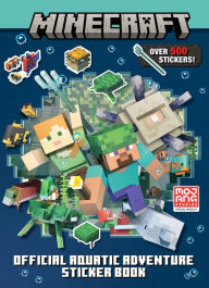 Title: Minecraft Official Aquatic Adventure Sticker Book (Minecraft), Author: Stephanie Milton