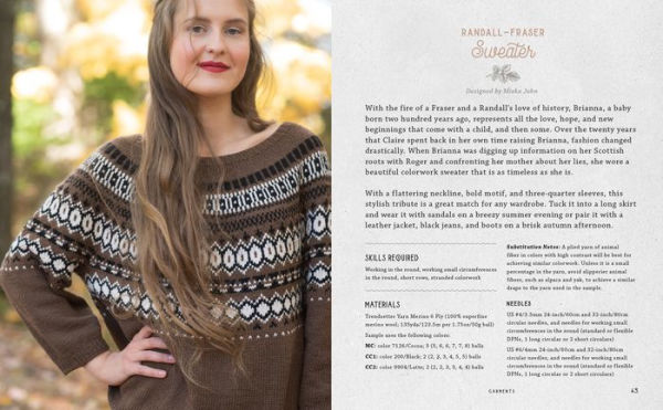 Outlander Knitting: The Official Book of 20 Knits Inspired by the Hit Series